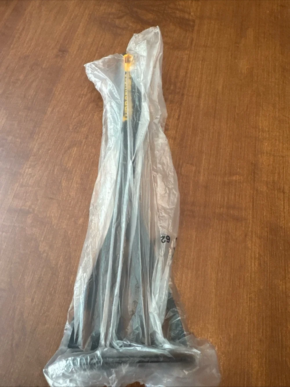 Tupperware Black Nylon Slotted Masher - Black and Yellow